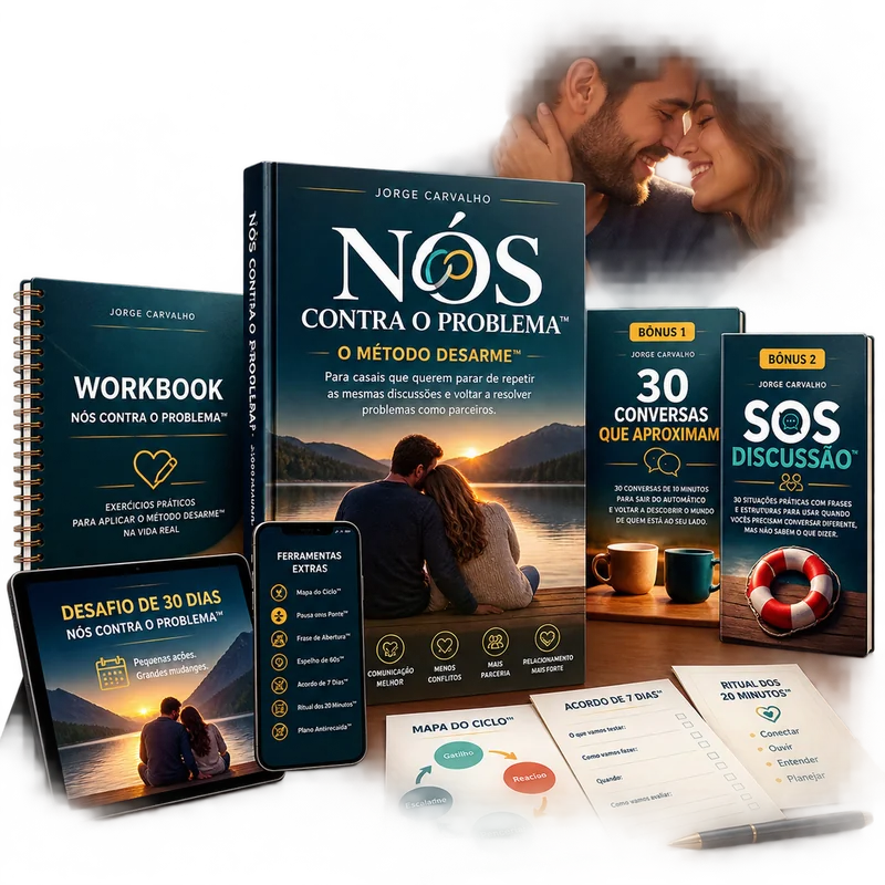 Mockup do pacote digital Nós Contra o Problema™